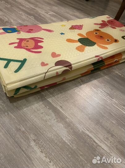 Складной детский коврик непромокаемый 180*200