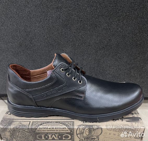 Туфли мужские кожаные 46,47 размеры