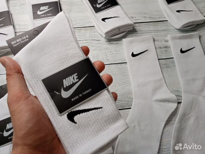 Носки nike высокие