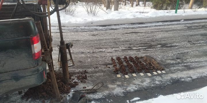 Геология под коттедж. Геодезия грунтов. Рассрочка