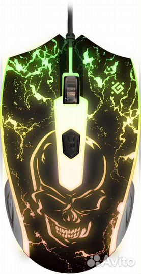 Мышь Defender игровая Overmatch GM-069 оптика,4кно