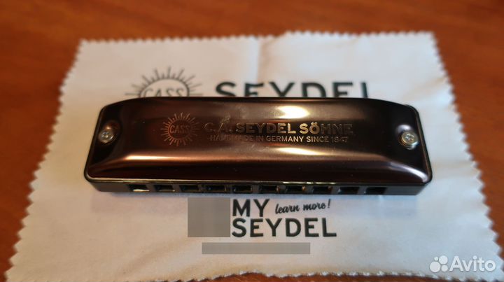Немецкая губная гармошка Seydel Sohne 10201C-antiq