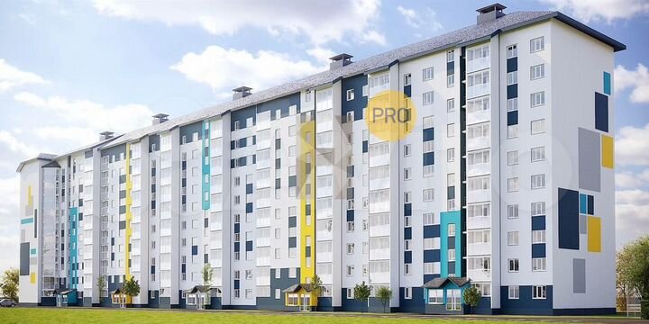 2-к. квартира, 56,3 м², 5/10 эт.