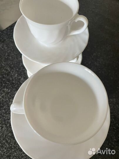 Чайные чашки с блюдцем