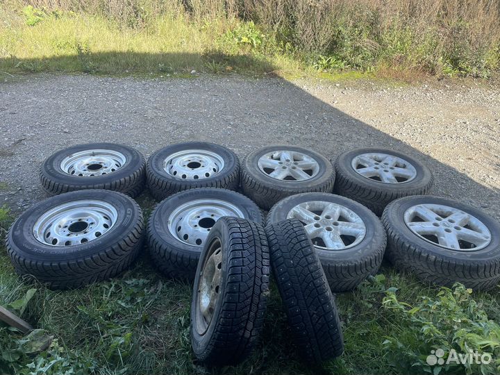 Зимней резины на дисках