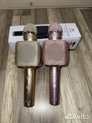 Bluetooth микрофон колонка караоке