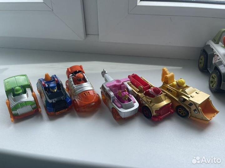 Машинки щенячий патруль