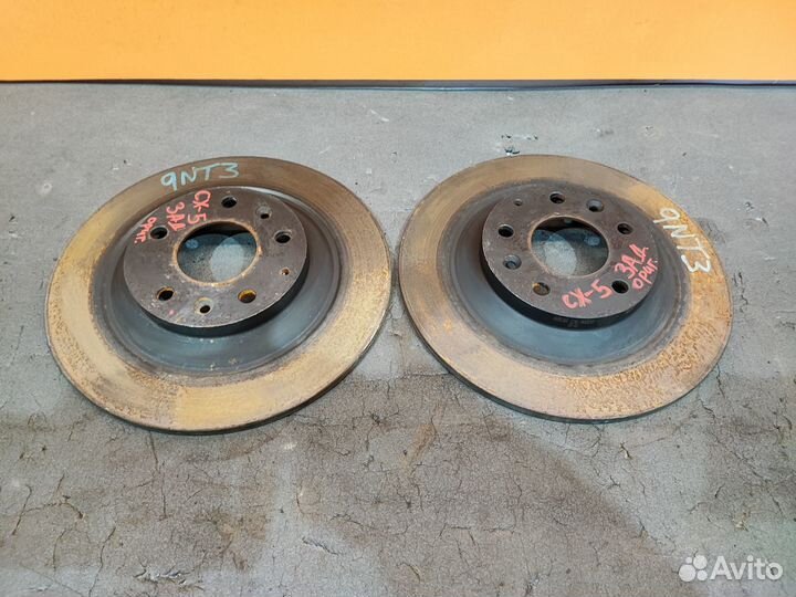 Тормозные диски задние Mazda CX-5 ке