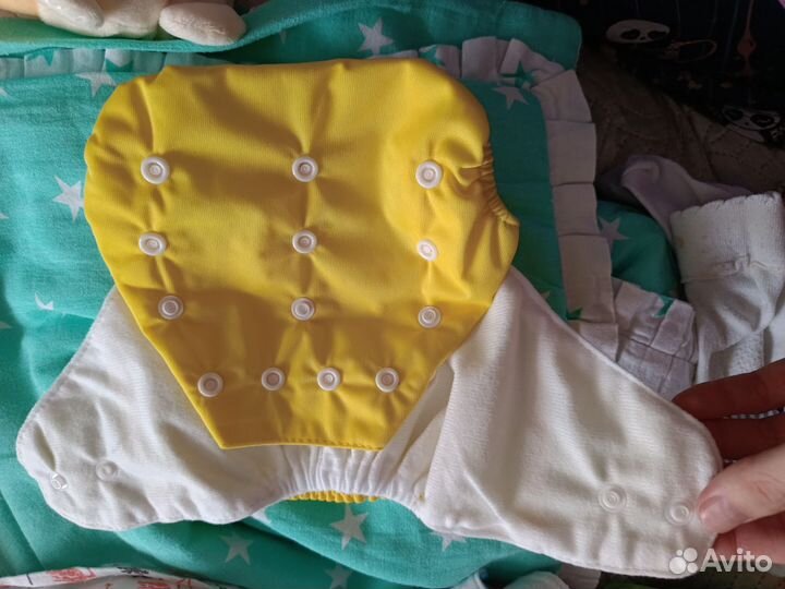 Многоразовые подгузники новые без вкладыша