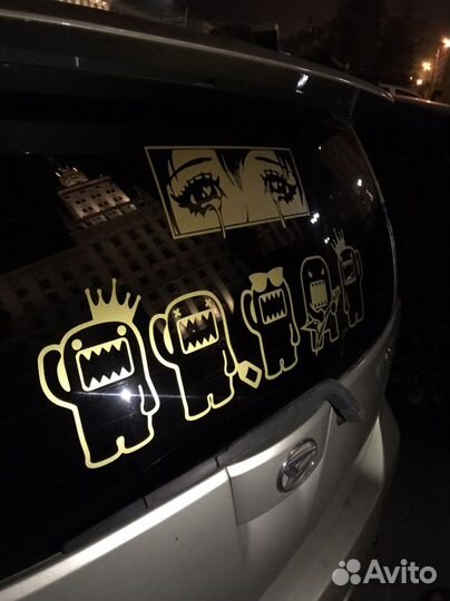 Наклейки на автомобили