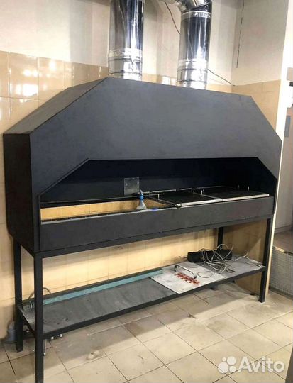 Мангал для кафе новый