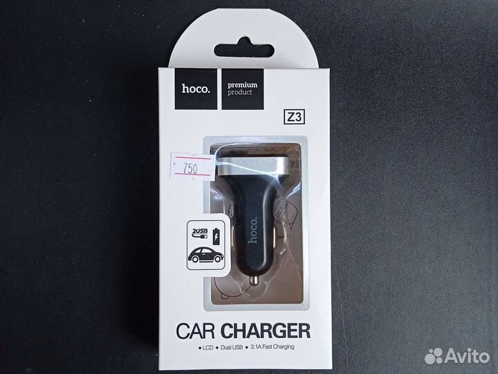 Автомобильное зарядное устройство Hoco Z3
