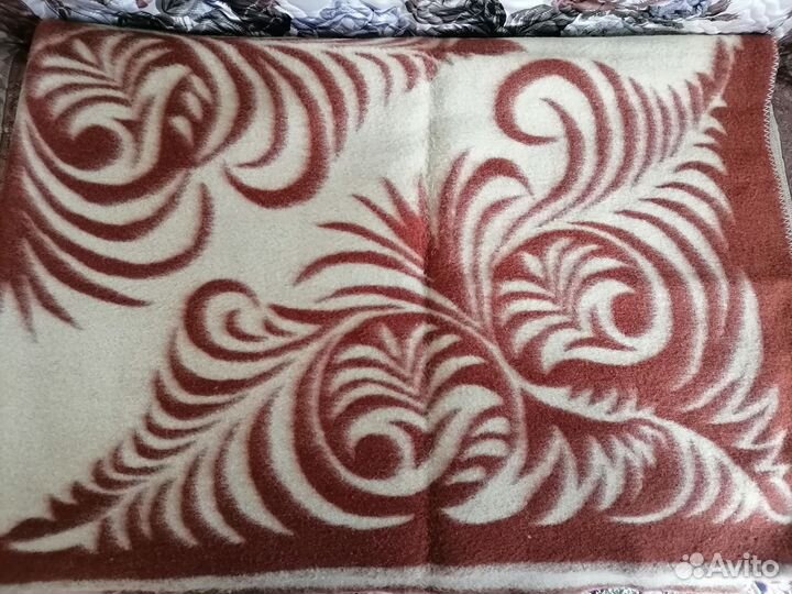 Одеяло шерстяное СССР новое