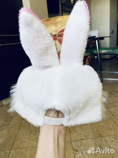 Костюм новогодний зайка девочка