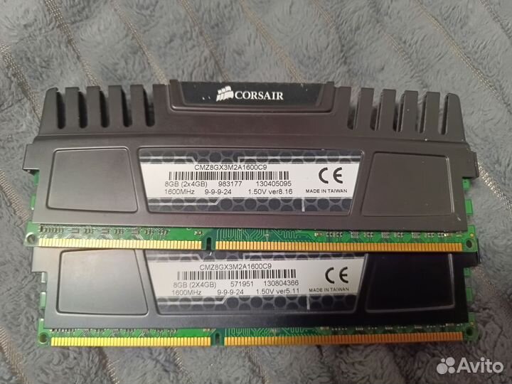 Рабочий комплект на Amd A8-3800 8 гигов оперативки