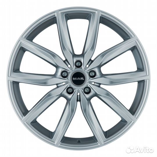 R19 5x112 9,5J ET39 D66,6 MAK Allianz Silver