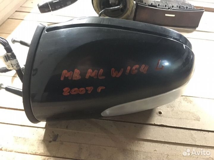 Зеркало левое на Mercedes Benz ML кузов w164.2007