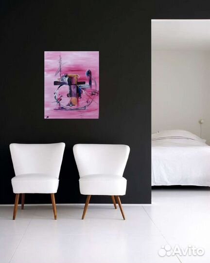 Картина маслом на холсте абстракция