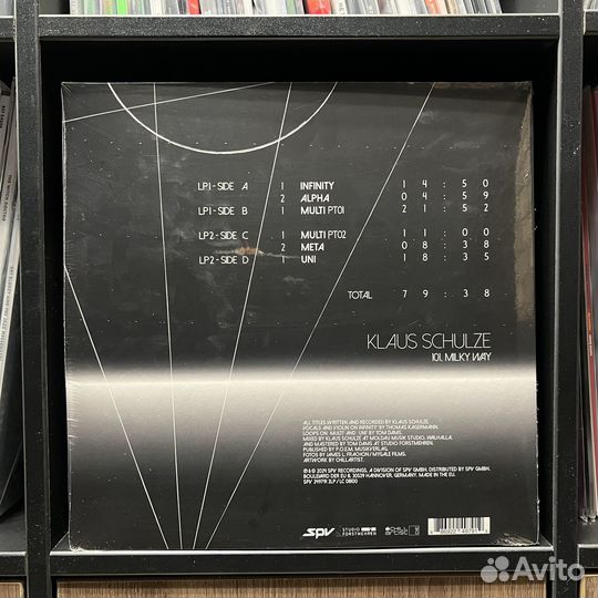 Винил Klaus Schulze - 101 Milky Way