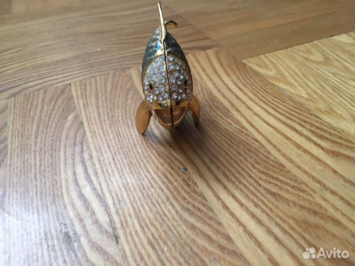 Шкатулка в форме рыбки