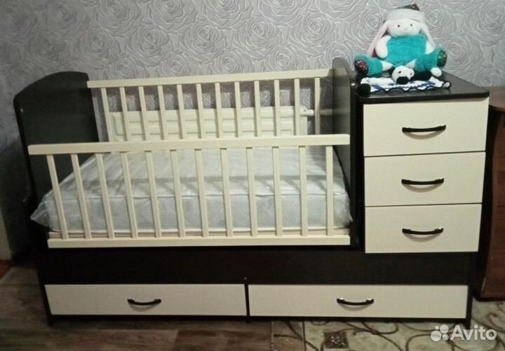 Детская кроватка 3 в 1