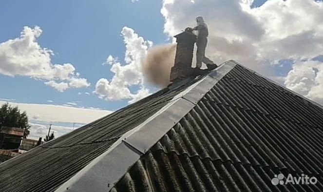 Чистка дымохода