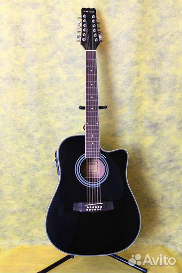 12-ти струнная эл. акустическая гитара Martinez