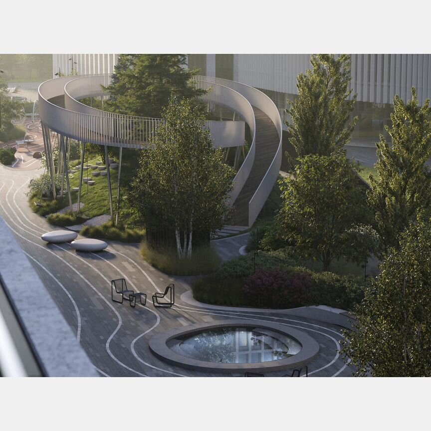 2-к. квартира, 66,7 м², 17/55 эт.