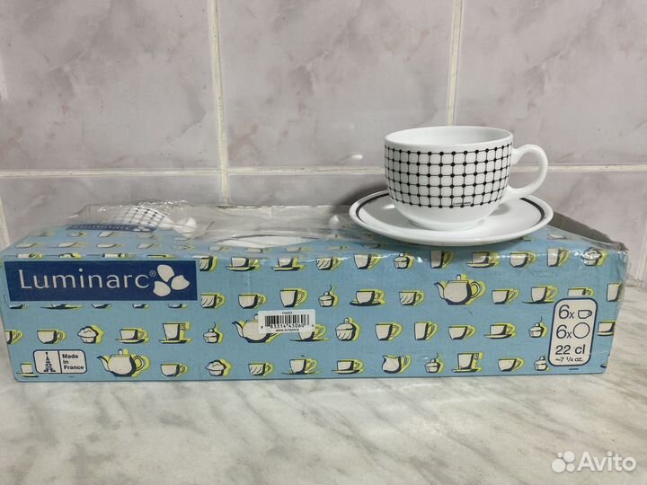 Сервиз чайный из стекла Luminarc
