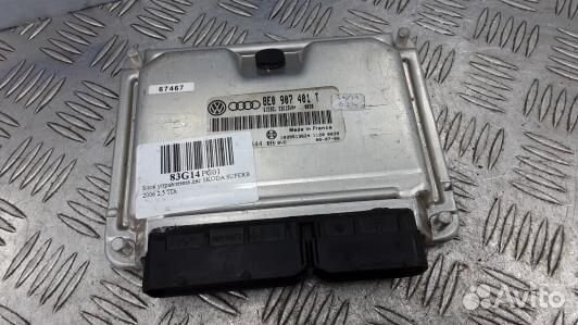 Блок управления двс skoda superb 1 (83G14PC01)