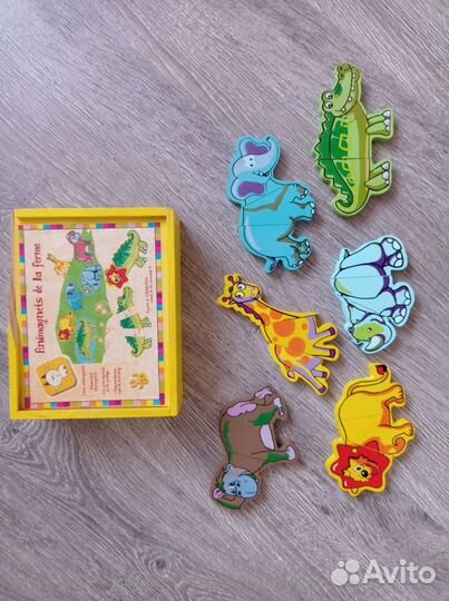 Деревянные игрушки Монтессори