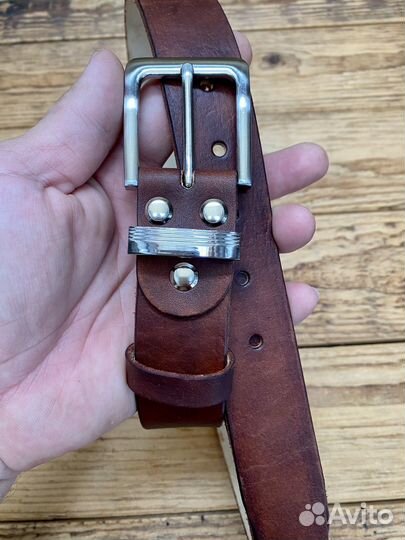 Ремень кожаный 35мм