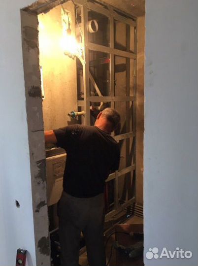 Ремонт новостроек, старый фонд, частично, 3 спеца