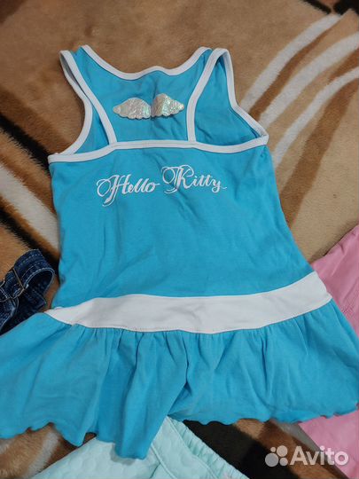 Детские вещи пакетом для девочек 104 110