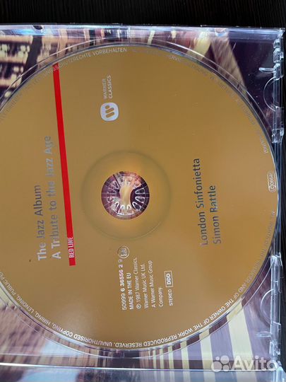 Jazz Album London Sinfonietta-Simon Rattle -CD