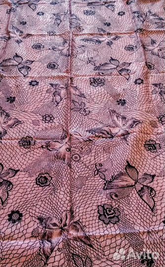 Вискоза-жаккард. Ткань СССР. Натуральная. 400х94см