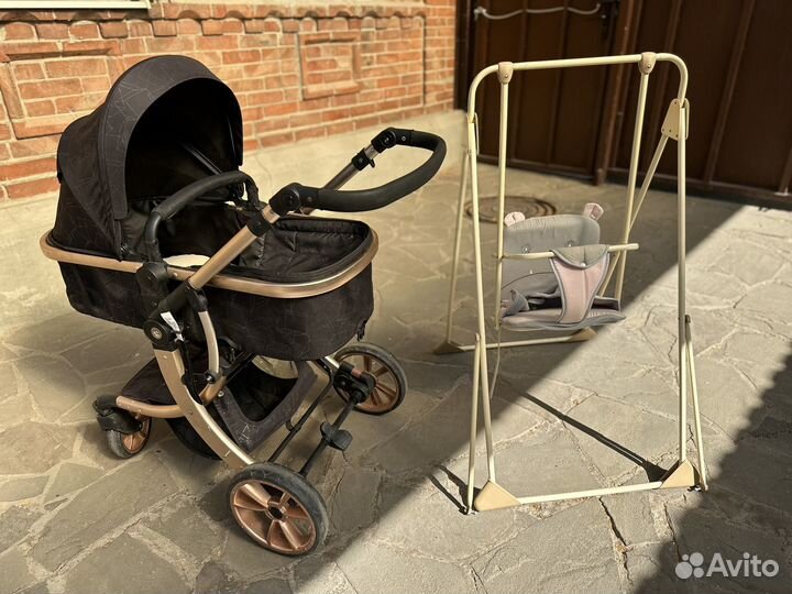 Коляска 2 в 1 luxmom
