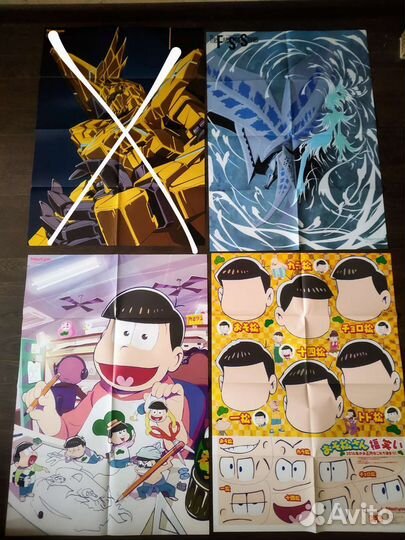 Большие аниме плакаты