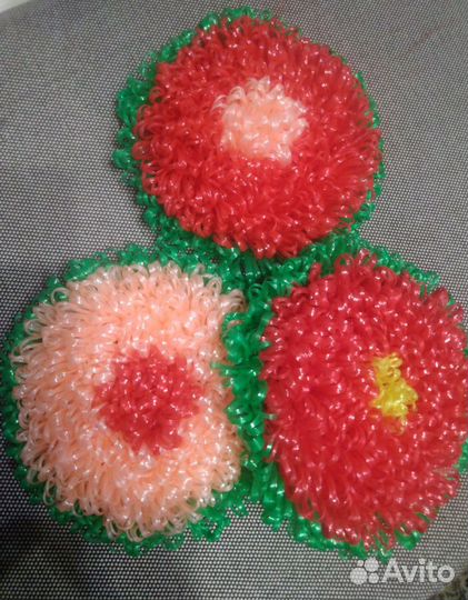 Мочалка ручной работы