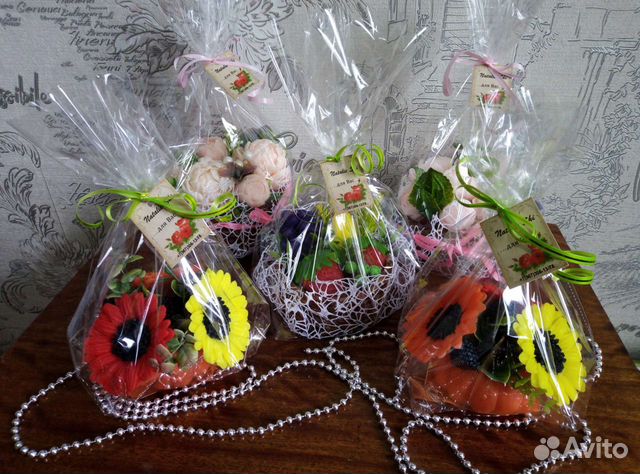 Подарки из мыла