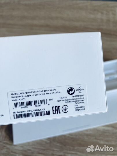 Стилус Apple Pencil (2nd Generation)