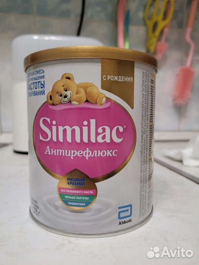 Смесь Симилак Антирефлюкс с рождения