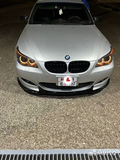 Сплитер переднего бампера Bmw E60 M-look