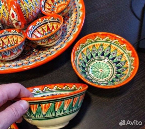 Узбекская посуда (керамика)