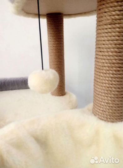 Качественная когтеточка с домиком высота 170 см.(1012) с доставкой