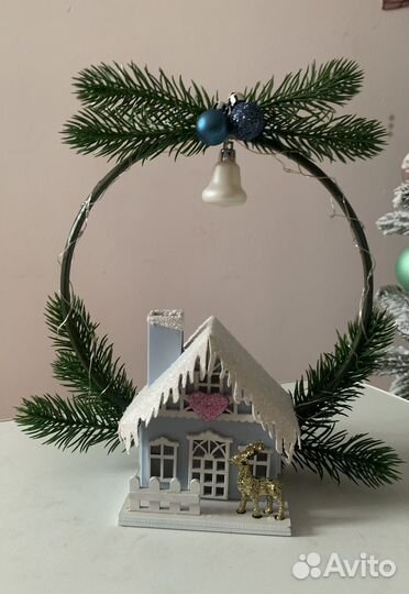 Новогодние композиции ручной работы