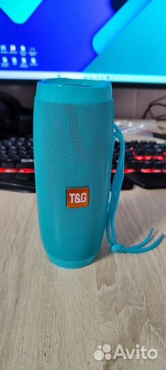 Bluetooth колонка с led-подсветкой новая