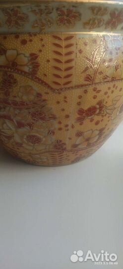 Кашпо с ручной прорисовкой