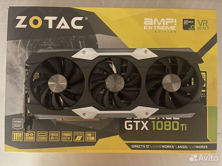 Видеокарта nvidia geforce gtx 1080ti 11gb