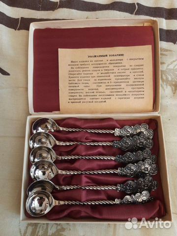 Ложки мельхиор СССР